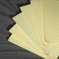 Muelle almohadillas absorbentes de sustancias químicas líquidas para el control de la contaminación por derrames