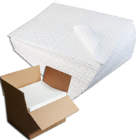 40cm * 50cm * 4mm Almohadillas absorbentes solo para derrames de aceite