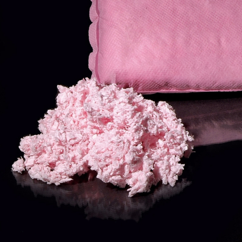 Almohada absorbente química rosa de 20 cm * 25 cm