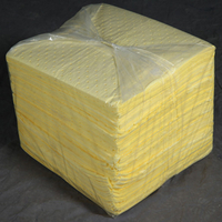Almohadillas absorbentes de sustancias químicas resistentes de fábrica para limpiar el derrame de líquido que se solidifica