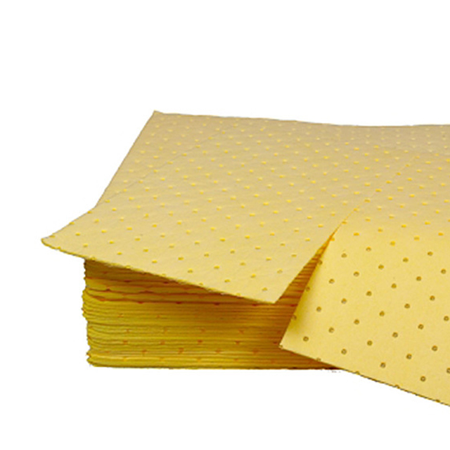 Almohadillas absorbentes de productos químicos de 40 cm * 50 cm * 3 mm