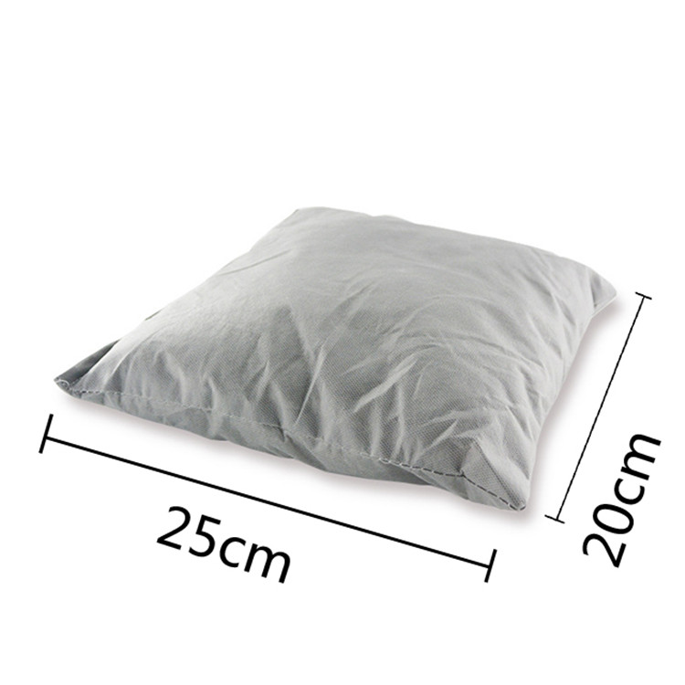 Almohada absorbente universal de materiales peligrosos económica para derrames de líquidos limpios