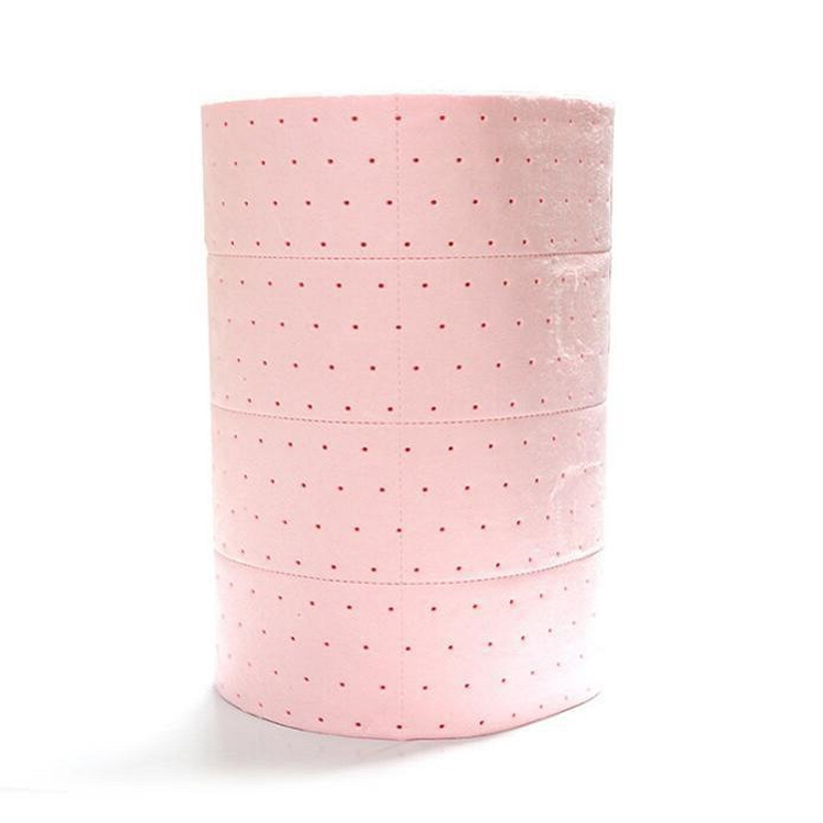 Rollo absorbente químico rosa de 80 cm * 50 m * 5 mm