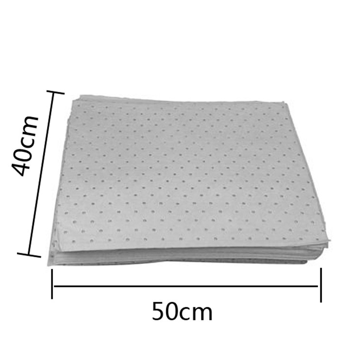 Absorbente de aceite universal gris de las almohadillas generales de alta absorbencia de 100 Pp para el lugar de trabajo