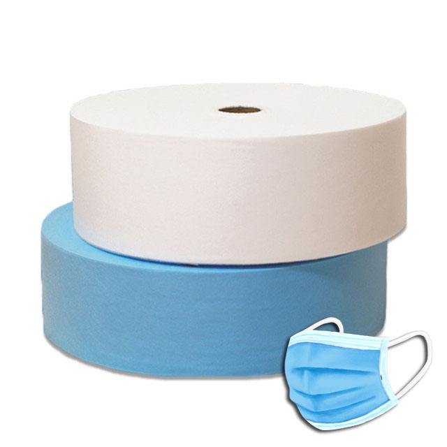 Muestras gratuitas Mascarilla de repelencia de agua Rollo de tela no tejida para medicina