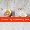 Almohadillas absorbentes solo de aceite de rápida absorción para limpiar derrames de aceite